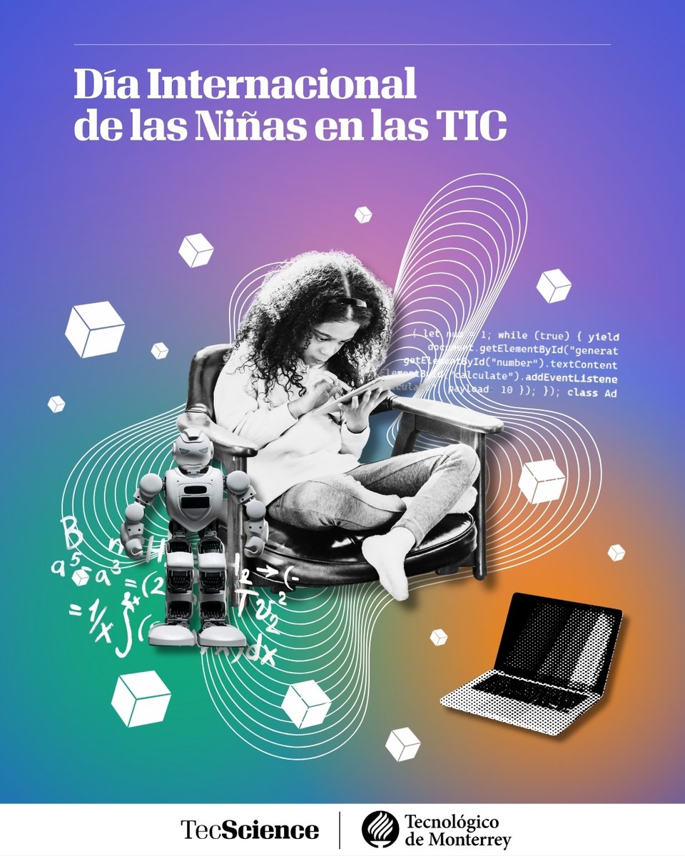 TecScience_'s tweet photo. 👧 En el Día Internacional de las Niñas en las Tecnologías de la Información y la Comunicación (TIC) es importante celebrar que cada vez más niñas y adolescentes se interesen en carreras tecnológicas, sin embargo, también es importante reconocer que a��n hay mucho qué hacer para cerrar las brechas que persisten. 👇

🔵 Según la UNESCO, solo el 12% de los investigadores en Inteligencia Artificial y el 6% de los desarrolladores de software son mujeres. La falta de representación y participación en el desarrollo de estas tecnologías es uno de los motivos por los cuales pueden existir sesgos hacia las mujeres en la IA, resultando en herramientas que reproducen y amplifican desigualdades.

👊 Científicas consideran que un entorno familiar que las apoye desde niñas, para que puedan dedicarse a lo que quieran, junto con acceso a educación gratuita y de alta calidad, puede cambiar su rumbo y nuestro futuro.

🎨 : Vanessa Hernández (@yazzbethr)