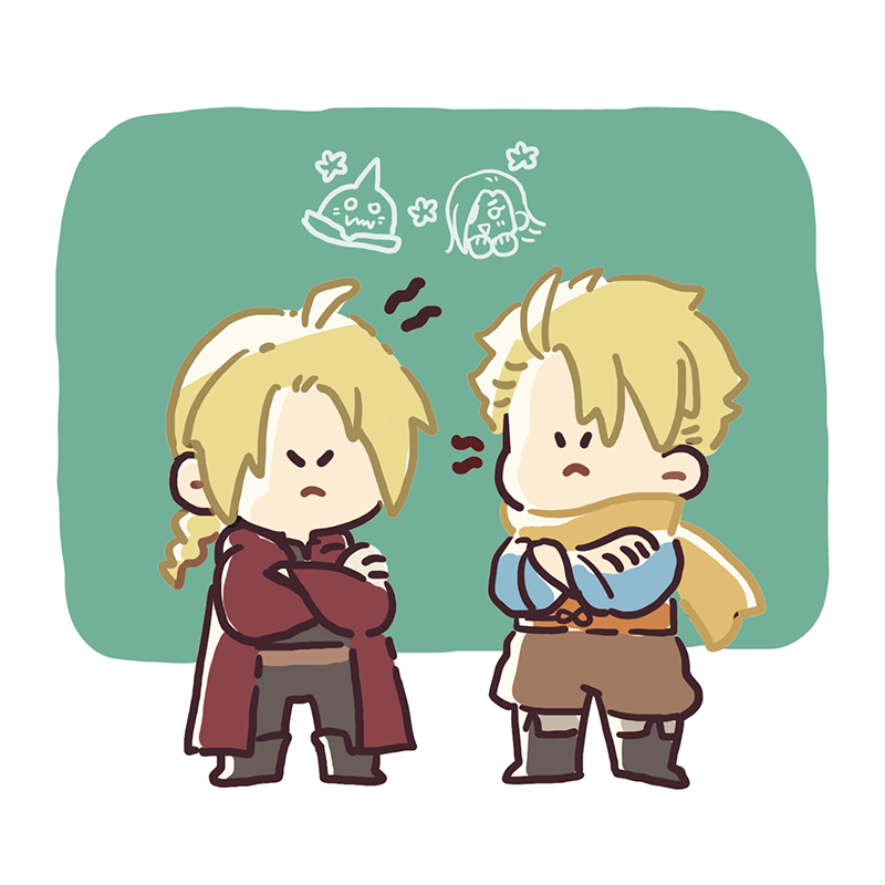 最近在木棉花一邊重溫鋼鍊一邊看黃泉使者🥺