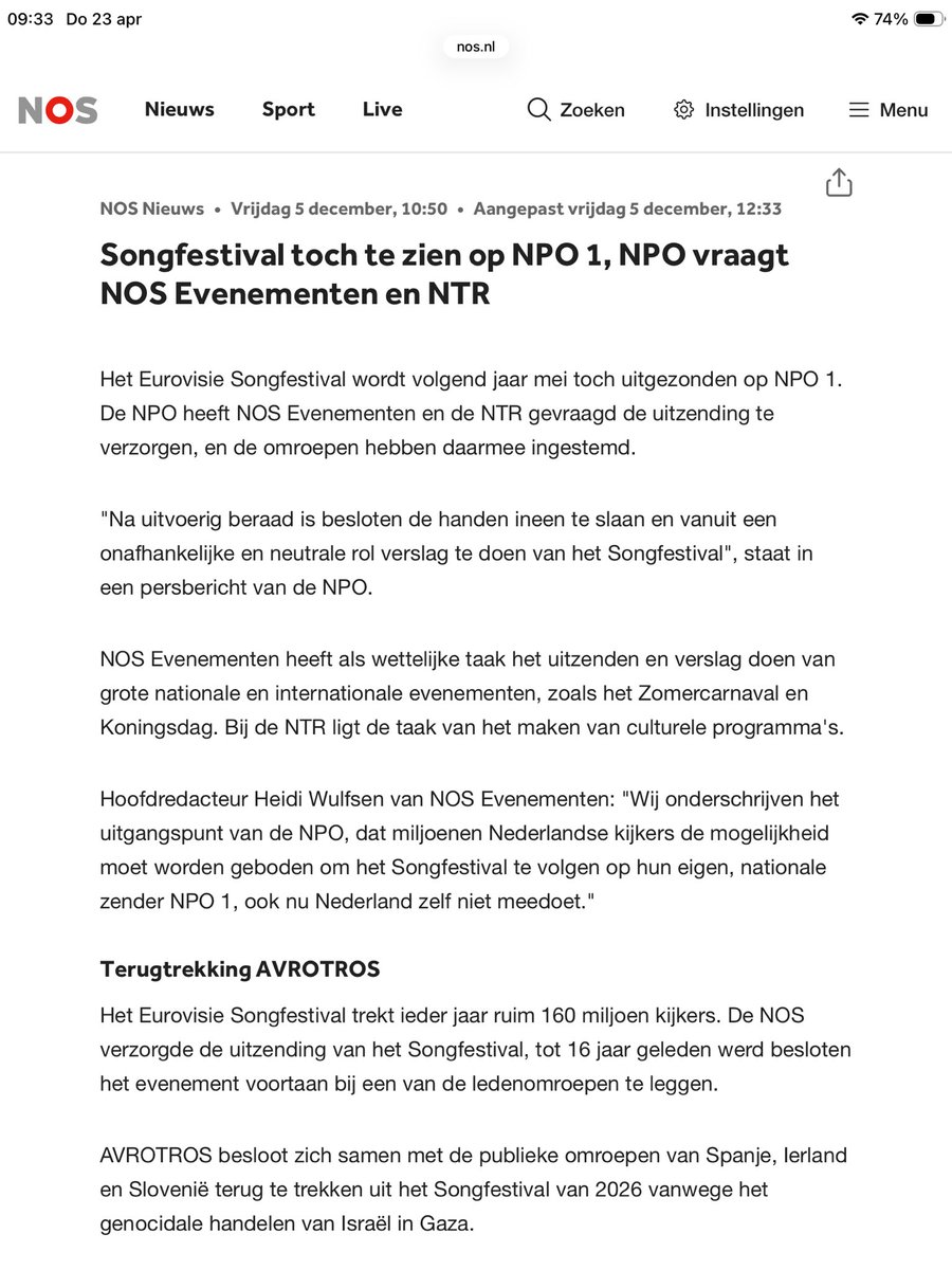 lennycant's tweet image. Weet u nu niet waar u over praat of geeft u bewust foute informatie? Nederland gaat het songfestival wel uitzenden. Gisteren in #deafspraak mocht u dit ook zonder enige tegenspraak poneren. #fakenews #eurosong