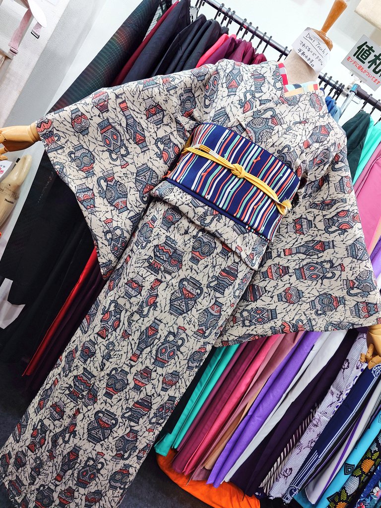 リサイクル着物 百彩 tweet media