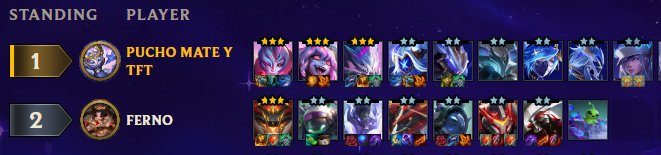 no se que se quejan de los 4 cost 3* si les gana un primordian nova (para nada gracias al golden egg)