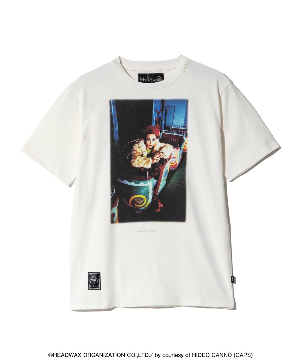 hide × #glamb 】 『Archive Photo T-Shirt』 hideとglambが4度目と
