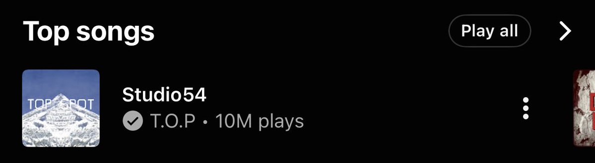 puTOPinamo's tweet image. Studio54 has reached 10 million plays on YouTube Music! 😍💞

Stream Another Dimension
🔗music.youtube.com/playlist?list=…

#TOP #탑 #최승현 #CHOISEUNGHYUN #TTTOP