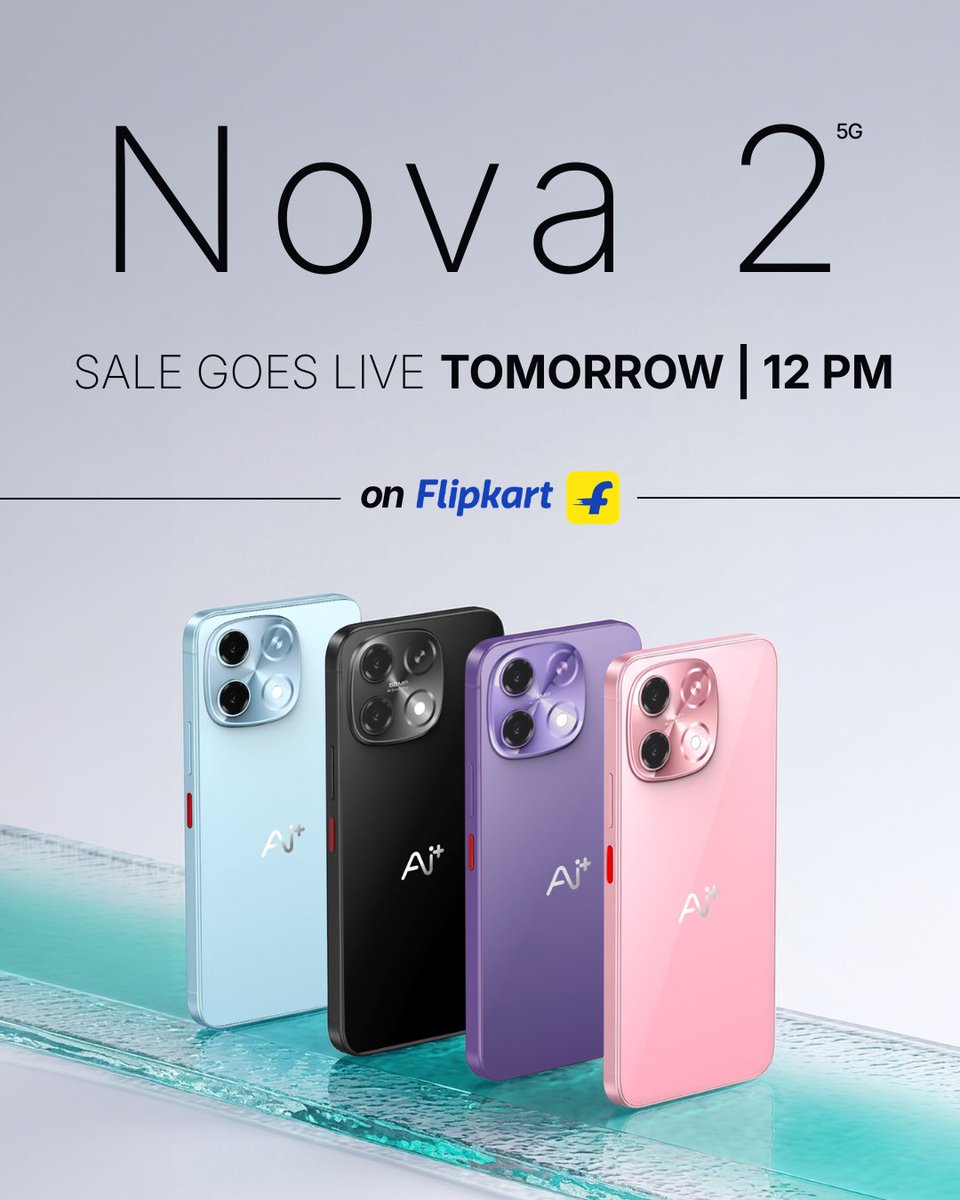 MadhavSheth1's tweet image. Nova 2 5G sale goes live tomorrow at 12 PM. Get notified. #LinkInBio