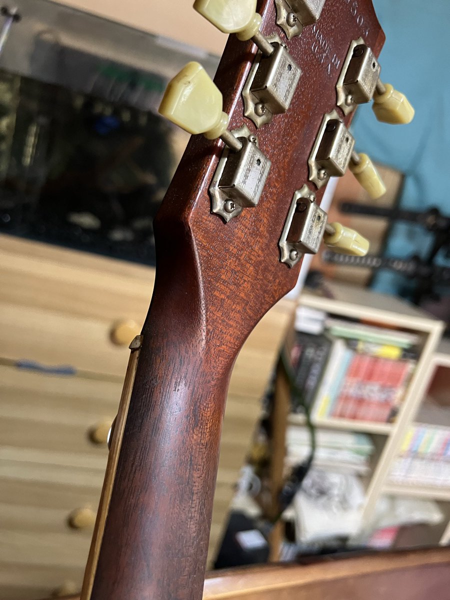 5503Std's tweet photo. ネックの手垢で変色してるのに興奮するのは俺だけですか？？w

#ギター https://t.co/iN01LSOBHF