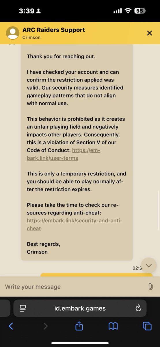 YoungShinerSOL's tweet photo. #arcraiders #embark So I knocked 1 team of 3 while getting called the hard R during killing that team and I get back to speranza and I get greeted with this, Im a console player but switched to pc about 4 months ago I is my controller on pc so I don’t know what can be going on. https://t.co/qYuRnmR1Ir