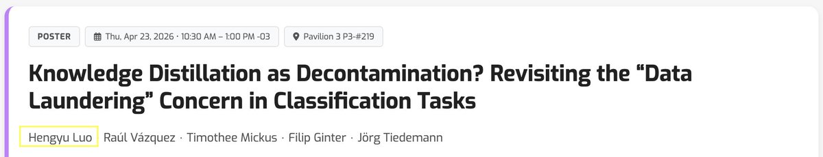 OpenEuroLLM's tweet photo. Also, today, know more about bechmark contamination impact goint to the poster of our colleagues from the unversities of Helsinki and Turku and the ELLIS Institute Finland. https://t.co/zyhYWnLLoJ