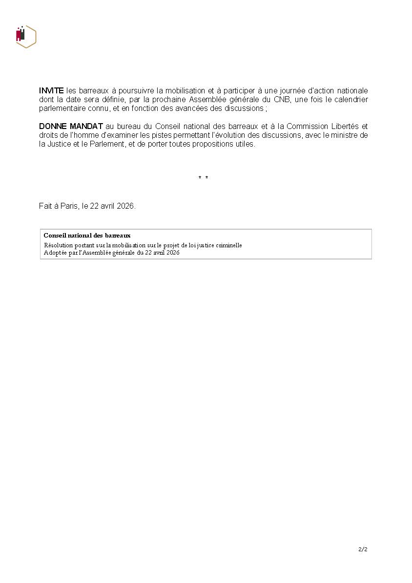 Conseil national des barreaux - les avocats tweet media