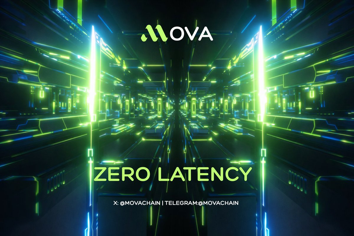 MovaChain's tweet image. When machines transact, latency becomes risk.

#MOVA #LowLatency #Web3