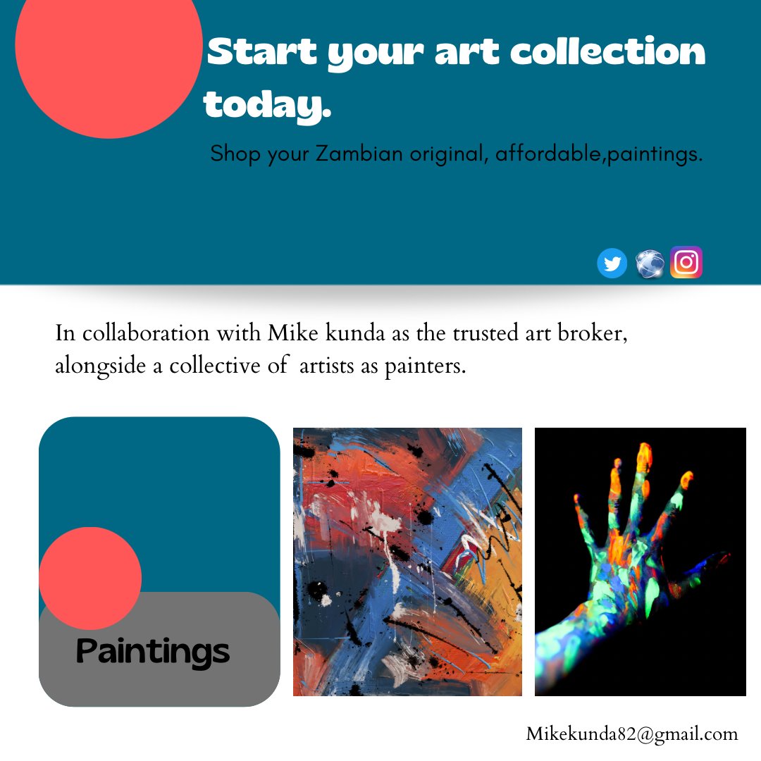 MikeKunda's tweet image. I know one thing for sure, all art collectors are smiling right now 📈
#auction #Zambia #paintings