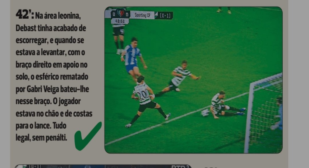 maisFCPorto's tweet photo. "O jogador estava de costas para a bola" mas quando o remate está a sair dos pés do Gabri o jogador está a olhar para a bola.

Só enganam os burros mesmo, e no Sul não faltam! https://t.co/UjGuTpXAWP