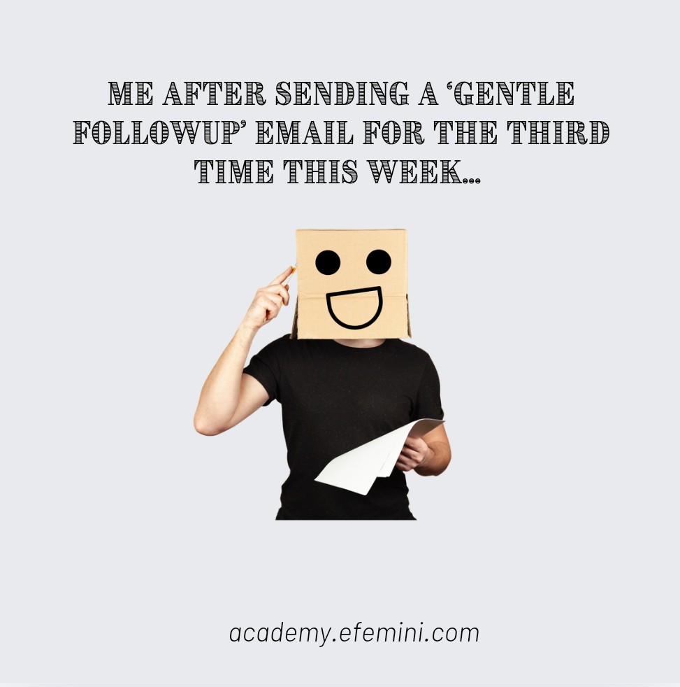Efemini5's tweet image. Gentle? More like desperate. 😅

Procurement reality strikes again.

Have a blessed day. 

#funnymemes #quotes #procurementmadeeasy