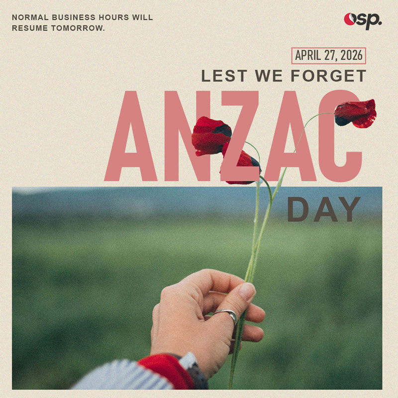 They gave their today for our tomorrow. 

In observance of ANZAC Day, our doors are closed today as our team takes time to reflect and remember.

Lest we forget.

We will return to normal business hours tomorrow. See you then!

#ozstickerprinting #anzacday #lestweforget