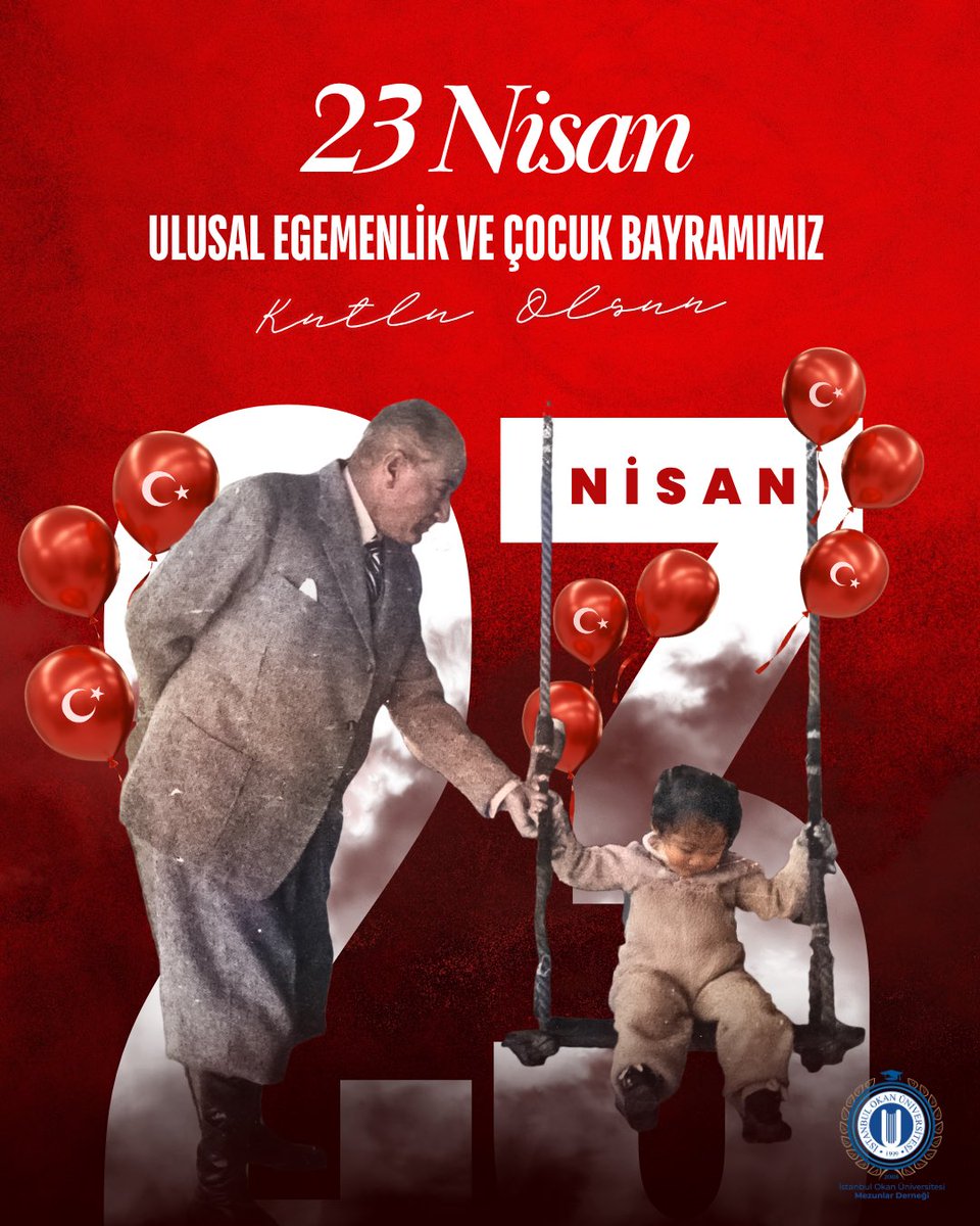 23 Nisan’ın coşkusunu, geleceğe umutla bakan tüm çocuklarla birlikte kutluyoruz. 🇹🇷 Bugünün hayal kuran çocukları, yarının güçlü bireyleri olacak.

23 Nisan Ulusal Egemenlik ve Çocuk Bayramımız kutlu olsun. ❤️✨