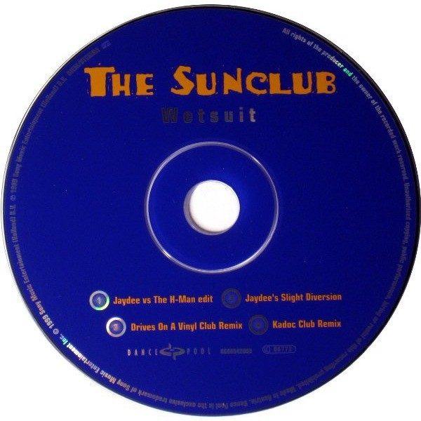 Kadoc_Official's tweet image. The Sunclub – Wetsuit CD Remixes by; KADOC, Jaydee &amp;amp; 3 Drives On A Vinyl. 1999Label: Dance Pool (Netherlands)

Listen to Kadoc here -&amp;gt; rb.gy/le41tv 

#Techno #techhouse #housemusic #rave #oldskool