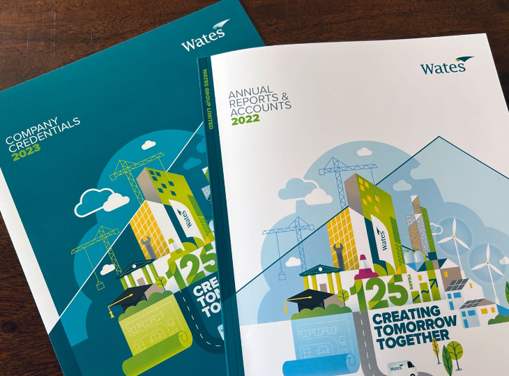twbgd's tweet image. Creating tomorrow together… ✨

Whilst celebrating 125 years in business, our brief from the Wates Group was to provide a comprehensive suite of annual report documents for print and digital &amp;gt; ow.ly/2GEo50QVaQQ

#Design #Print #DigitalMarketing