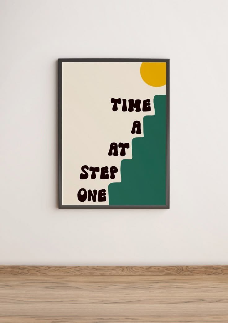 New Artwork Design 🖼️ 

One Step At A Time 

Sense or Nonsense? 👀