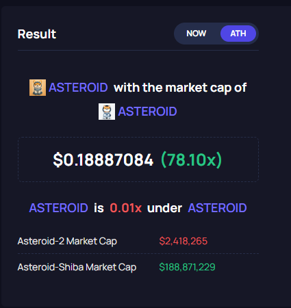 BaseInu's tweet photo. closing in fast. 

once again INEVITABLE. $ASTEROID https://t.co/fr9HXeWCTa
