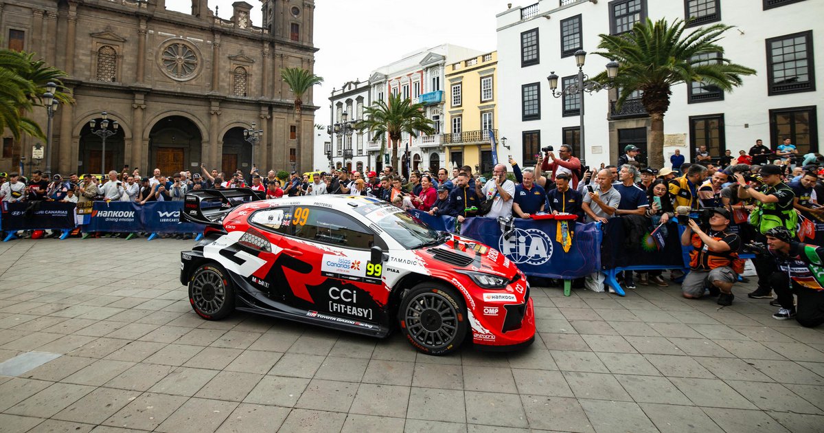 CARandDRIVERgr's tweet image. Ράλι Καναρίων Νήσων - Shakedown: Στην κορυφή ο Solberg, κυριαρχική η Toyota dlvr.it/TSBJBT #news #CarandDrivergr