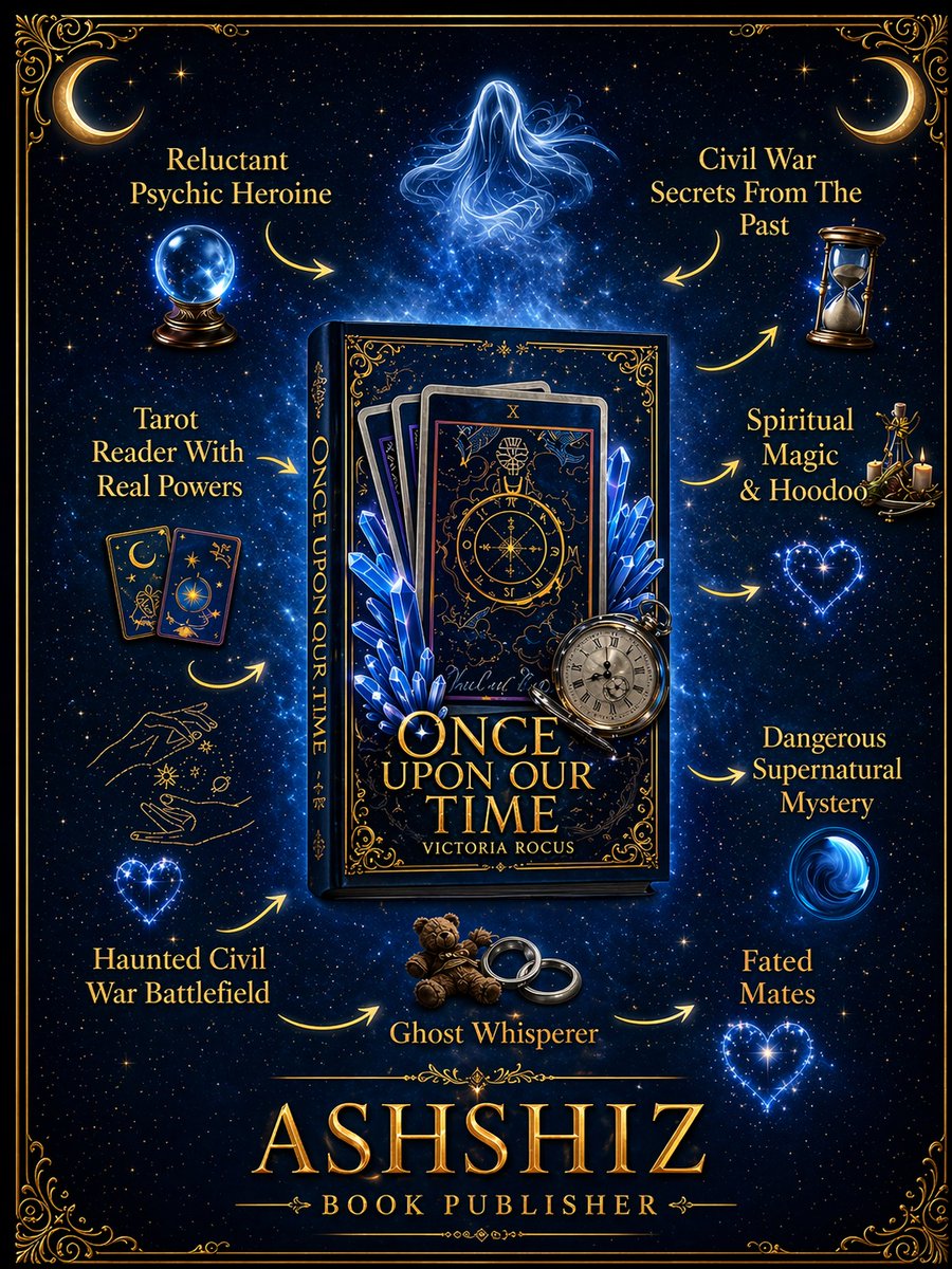 ashshiz18's tweet image. A story full of mystery magic and destiny ✨

This is what a powerful book cover looks like.
At Ashshiz Book Publisher, we turn ideas into visuals that sell.
📖 Your story deserves this level.

#BookDesign #SelfPublishing #Authors #FantasyBooks
