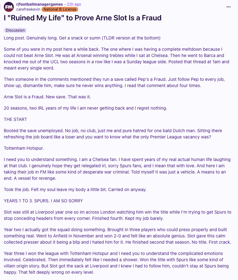 Out of Context Football Manager tweet media