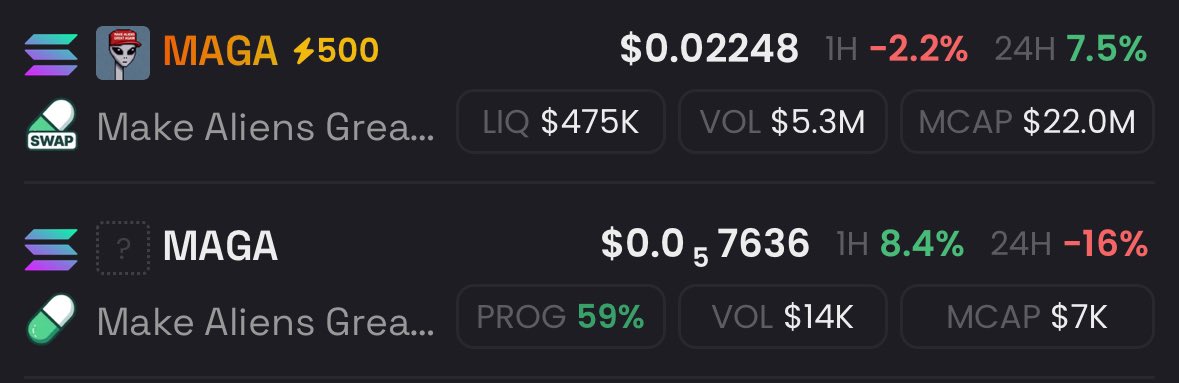 I will fucking keep bullposting og $maga until it touches millions and flips the new $maga what a fucking shame, the market is wrong.!

GCHimBnCLBwNdJeMuNFbCNnSJaKCQTtZ8oj1ejG5cQHX