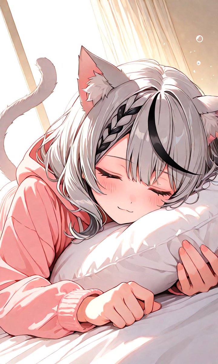 YYK_art's tweet image. みなさん、おはようございます。
今日もすてきな一日になりますように ( ˘͈ ᵕ ˘͈ )

土曜日はやっぱりだらだらの日だよね～ (´ω｀) 💤
#AIart  #AIイラスト #Hololive