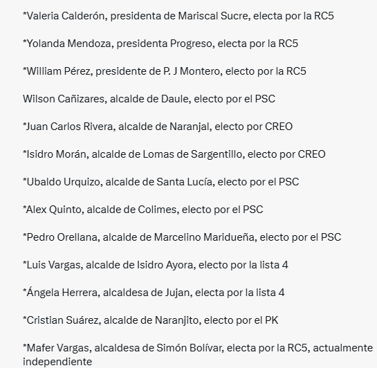 Ecuador En Directo tweet media