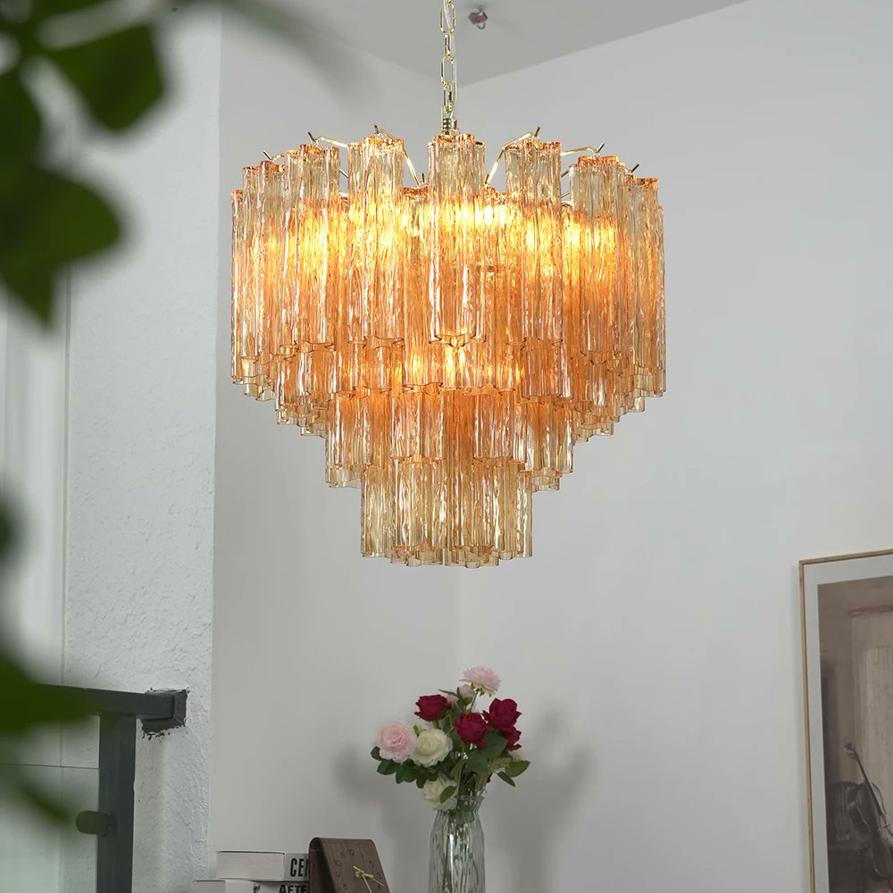 leizhang598998's tweet image. Star Addis Ribbed Glass Pendant Light | A Starry Rendezvous for Romantic Dining—Illuminating a Soft, Ceremonial Ambiance 🥂
.
#Chandelier #GlassChandelier #StarShapedChandelier #MulticolorChandelier #InteriorDesign #Light
.
vidirlighting.com/collections/ne…