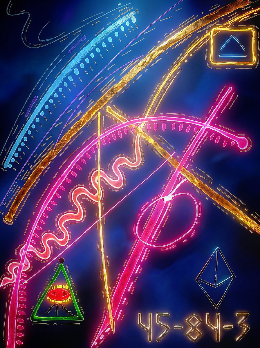 ShkarPianist's tweet image. "Liquid Frequencies" 💠

​Where human emotion meets the geometric order of the digital world. Anchored by the cryptic code 45-84-3.

​🔗 Only 10 Editions on Polygon.

Grab yours: [opensea.io/collection/liq…]

​#NFTCommunity #PolygonNFT #AbstractArt #Web3‌‌