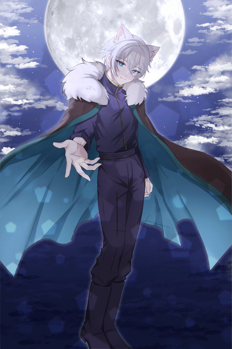 メ*ア様 手描きイラスト＊オリジナル【輝夜皇子】 東方 . . . #東方Project #東方 #蓬莱山輝夜 #藤原妹紅 #てるもこ