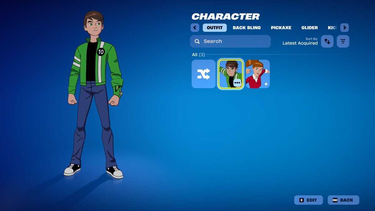 ShiinaBR's tweet image. BEN 10 SKINS IN FORTNITE