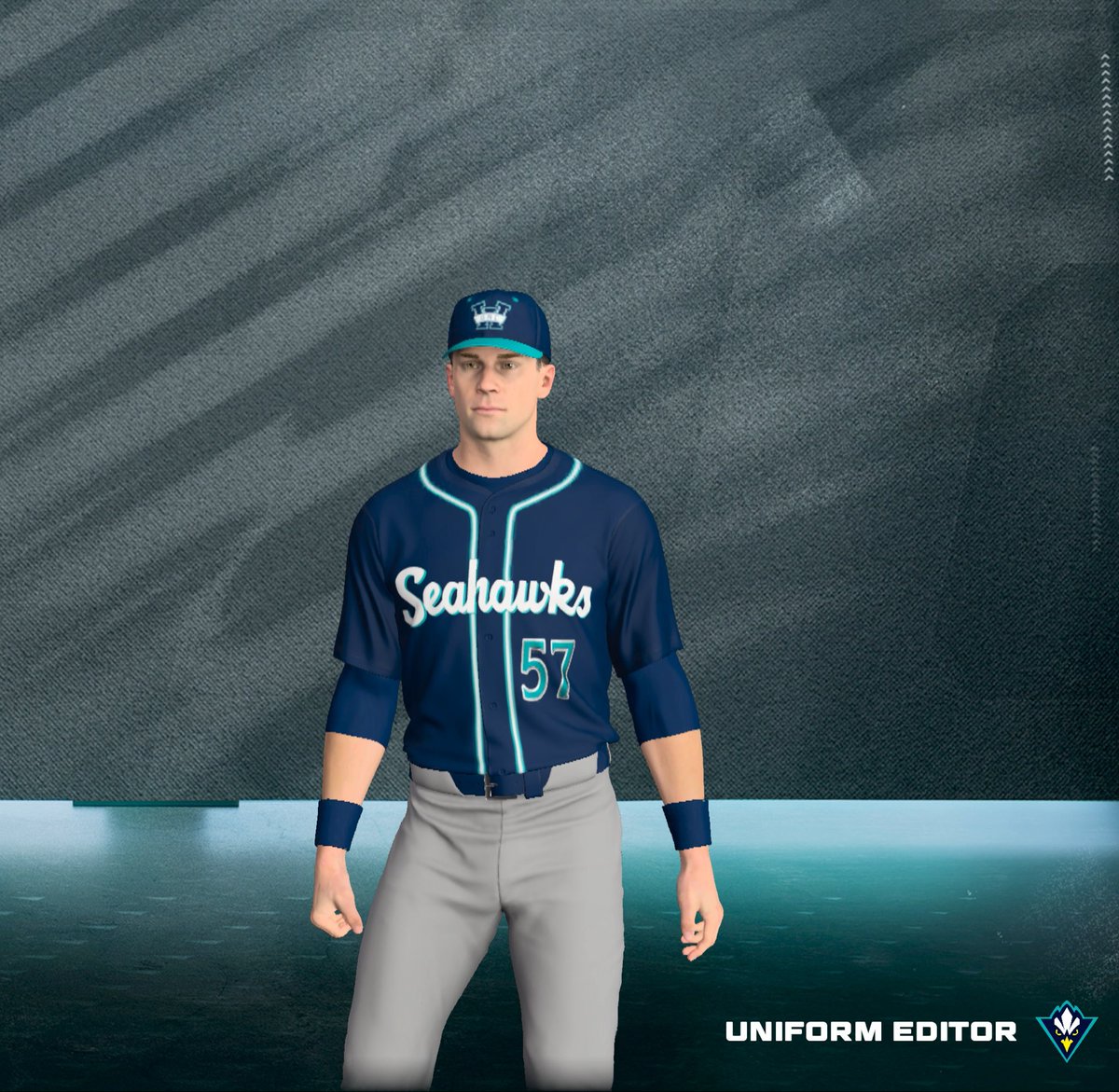 TheSeahawkPerch's tweet photo. If you’re into MLB The Show, finally finished making a few UNCW logos and uploaded them to the vault. 

Tag there is SeahawkPerch. Would love to see your creations! https://t.co/tbKvO3OP36