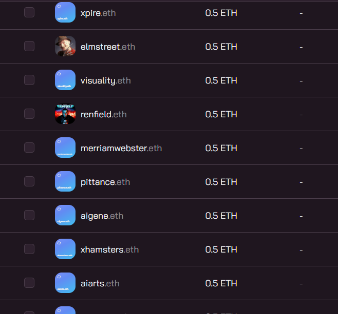 kushari96's tweet image. GMGM
Check theses #ensdomains on @ensvision
Opening to offers !

#ENS #Web3 #Ethereum #ETH #Domains