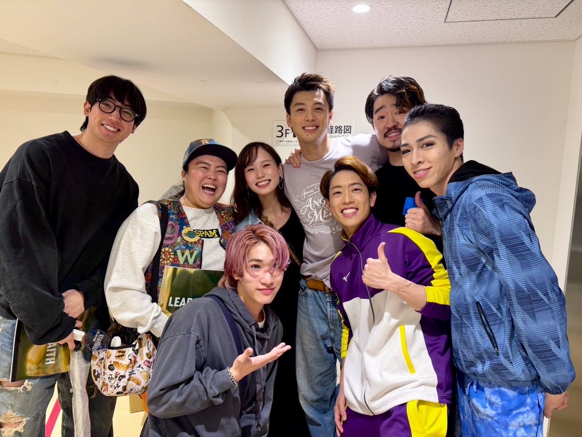 今日は17AGAINの皆さんが！！
あれから5年！同じ劇場！

今でも17againのメンバーは特別です。

#奇跡を呼ぶ男