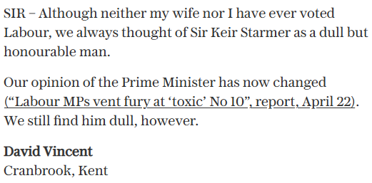 Telegraph Letters tweet media