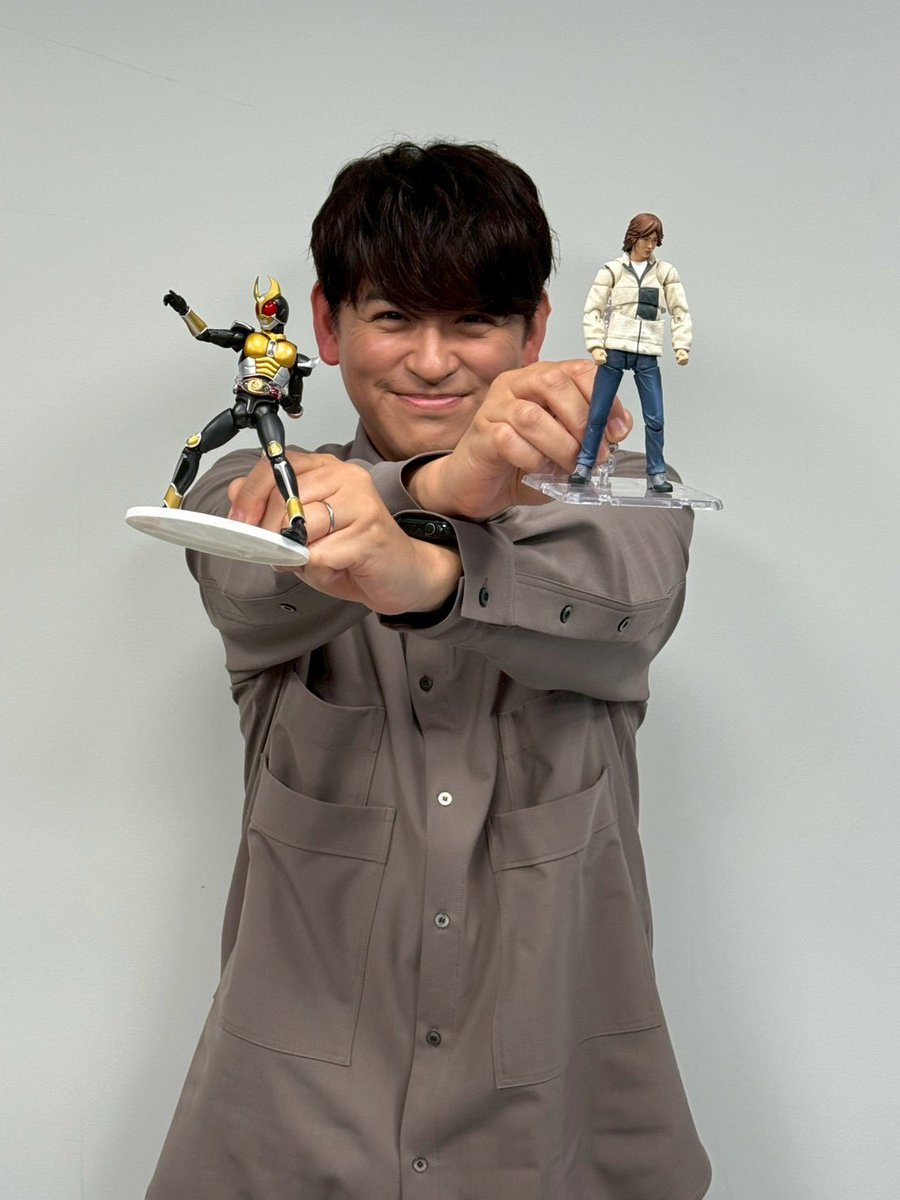 この度、津上翔一の「S.H.Figuarts 津上翔一」が商品化されますよー！
是非、ゲットして下さいね！