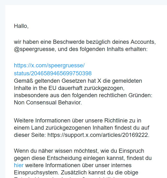 SpeerGrüße tweet media