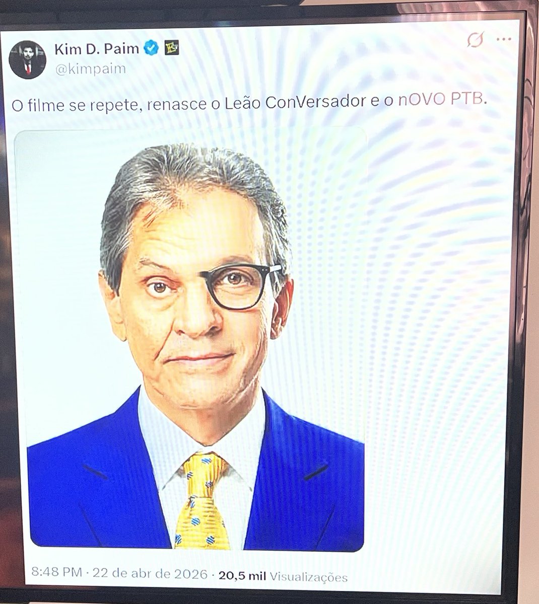 O PTB virou o NoVo e o Roberto Jefferson virou o Zema, continua o circulo vicioso,mudam as caras mas o enredo é o mesmo..#FlavioBolsonaroPresidebtr🇧🇷2️⃣2️⃣