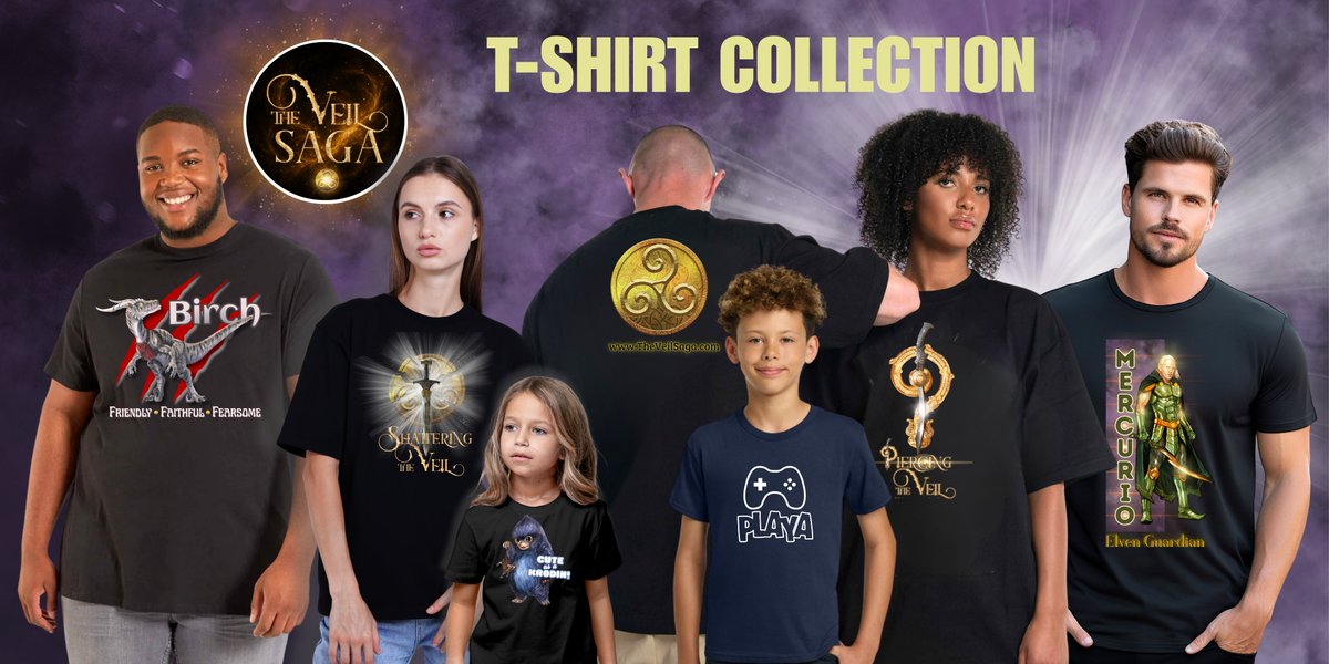 StevenGuglich's tweet photo. Grab your exclusive #TheVeilSaga t-shirt as an Add-On during the Shattering the Veil Kickstarter! 6 days left to pre-order and help us hit our next goal. Ends April 30th.
https://t.co/01uxj77U7x
#Fantasy #Kickstarter #Books #WritingCommunity https://t.co/xo20boJTIp