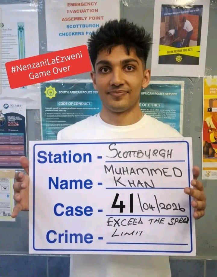 lnnocent191535's tweet image. 🚨 Game over for speedster Muhammad Khan!  Fined R50 000 or 12 months imprisonment (half suspended) for clocking 215 km/h in a 120 km/h zone. "Nobody is above the law" says MEC Siboniso Duma. RTI teams to get tech upgrade for #NenzaniLaEzweni ops.
 #KZNTransport #RoadSafety