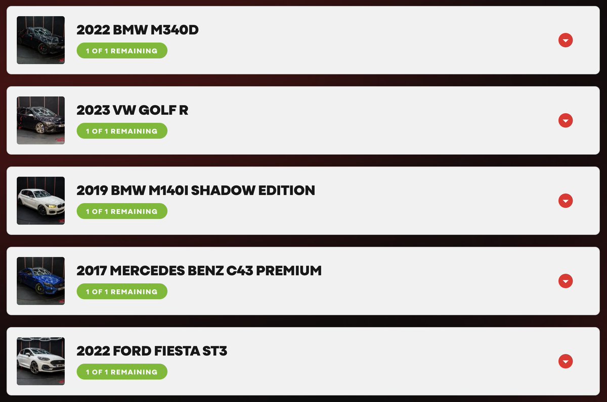 NITROUSCOMPS's tweet image. High Performance has had a tendency of recent to drop nice and early on..👀

At least before the first 10% anyway.. will this one follow the trend?!🔥 Your new car could be a win away!

Click here to get involved! 👉 nitrouscompetitions.com/competitions/h…

#NitrousCompetitions #WinBig
