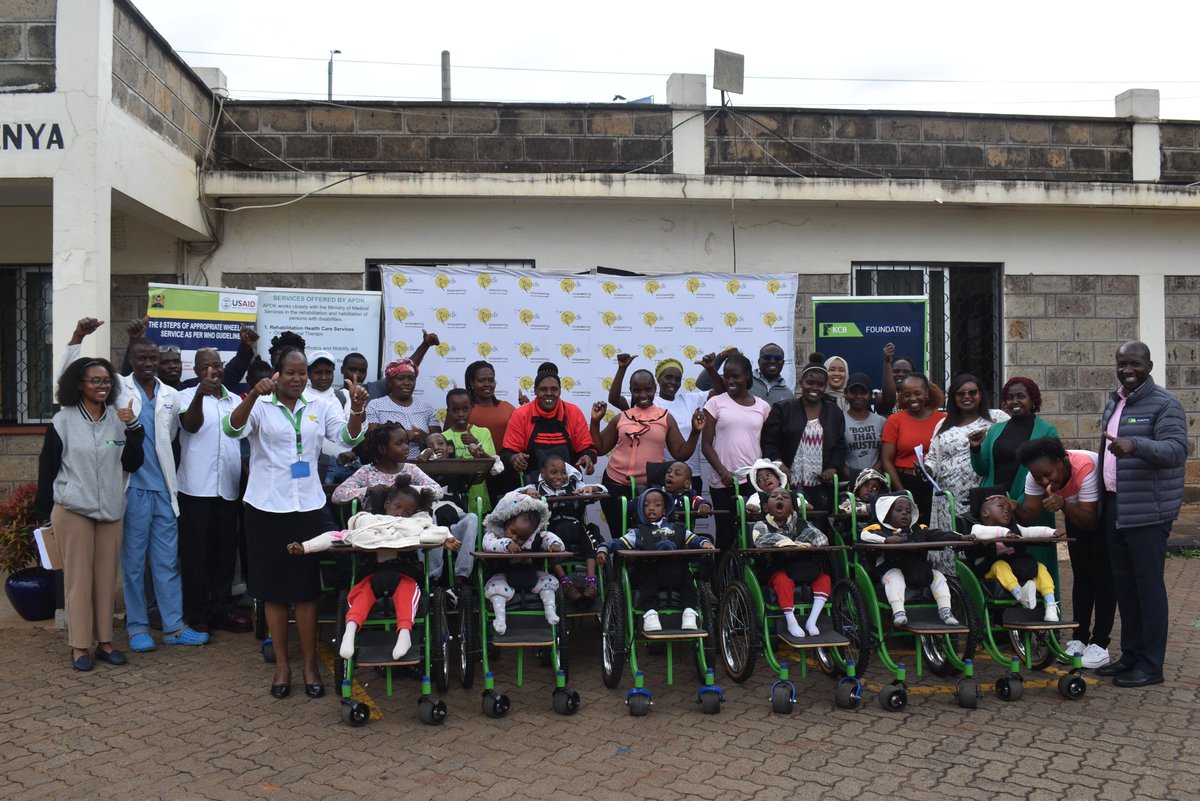 apdkdisability's tweet photo. With support from @KCBInKenya , children with cerebral palsy have received specially designed supportive seats, locally fabricated by Association for the Physically Disabled of Kenya (APDK) to fit each child’s needs.

This is more than equipment. It’s comfort, and inclusion. https://t.co/oiAXRwML6J