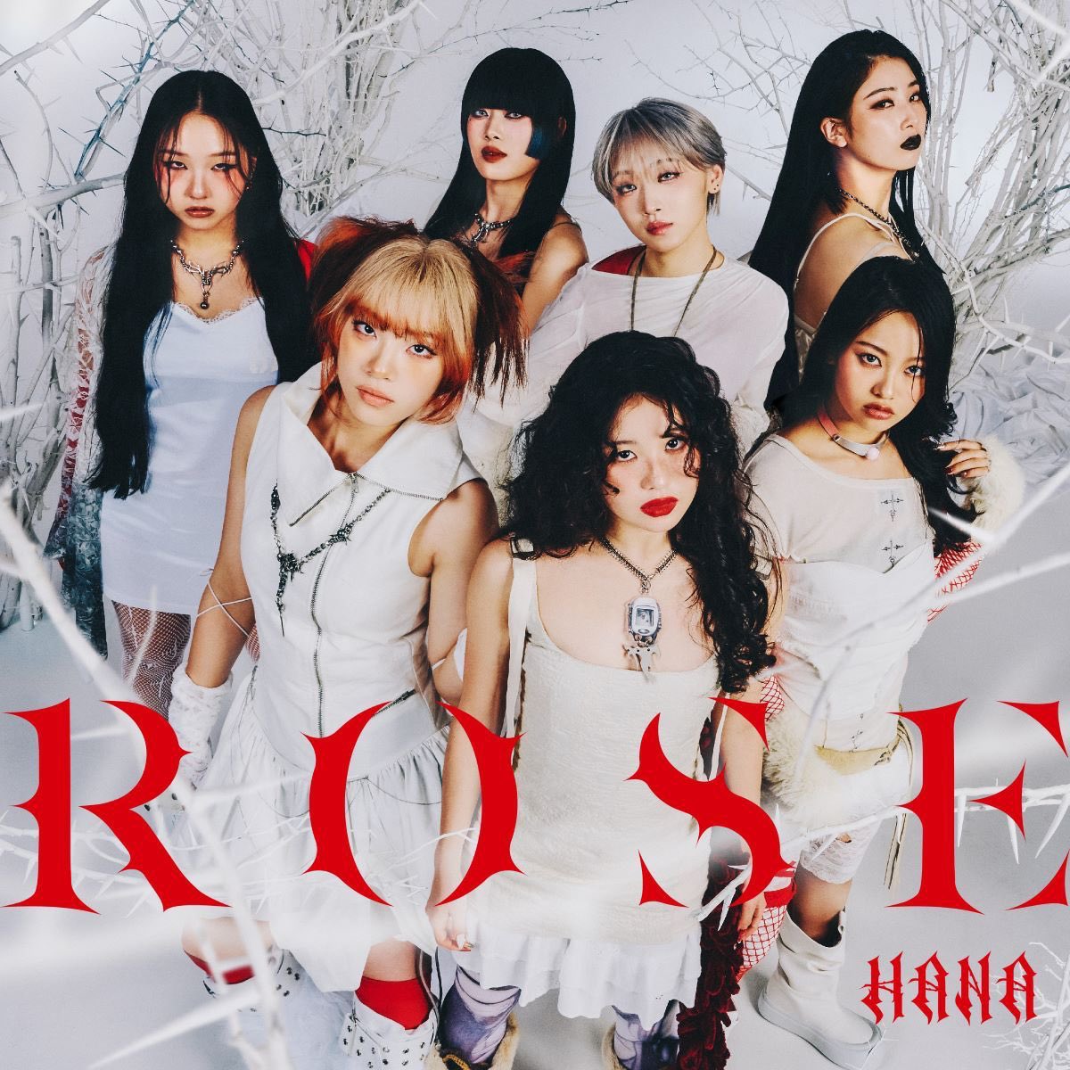 JinmResult's tweet image. 【2025年4月23日(水)】
#ROSE 発売

#HANA 1作目シングル

#HANA_ROSE