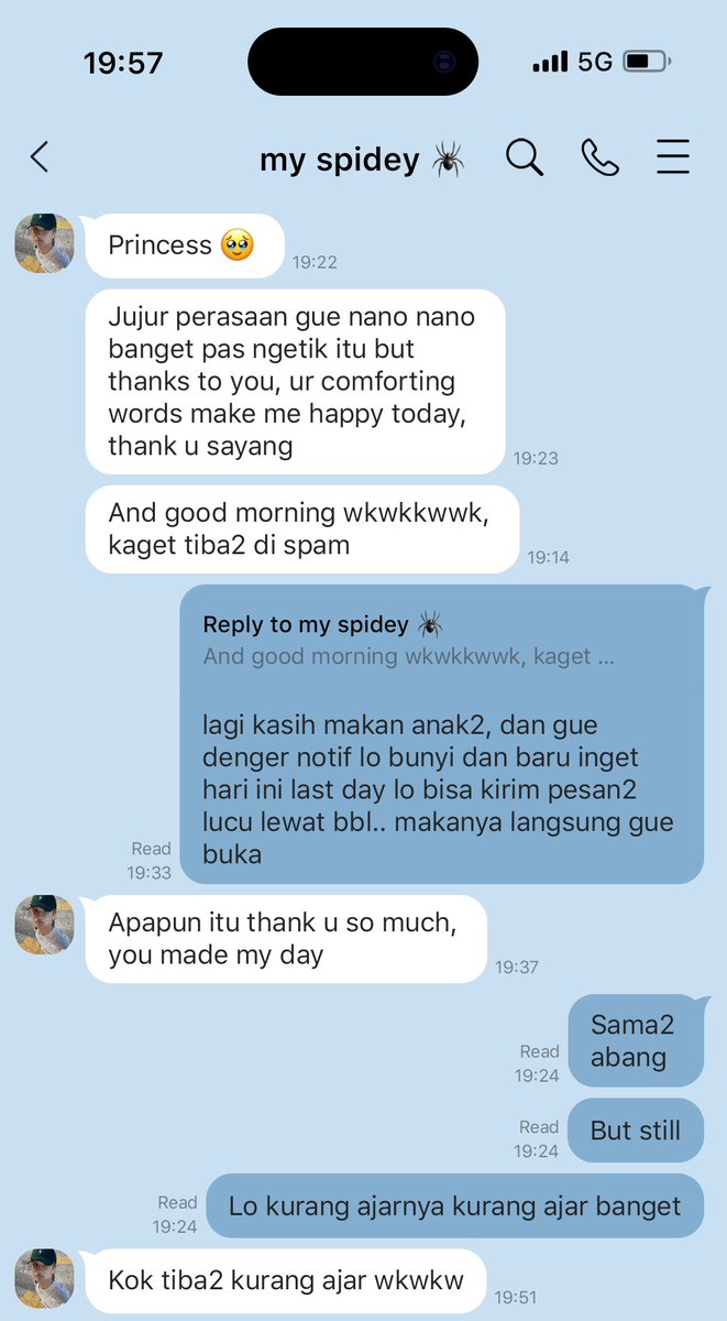 — markmin one tweet canon au

the princess and his bf on April 20th .... 

cw // harsh words