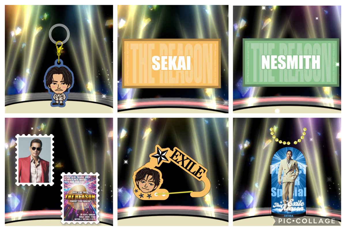 chihy79's tweet image. EXILE LIVE 2026  "THE REASON" 〜PERFECT YEAR Special〜  ガチャ交換

譲）ATSUSHI、AKIRA、NESMITH、
　　小林直己、世界

求）TAKAHIROステッカー優先
　　SHOKICHIクリアチャーム 、ステッカー
       
交換可能な方がいらっしゃいましたら、リプお願いいたします🙇‍♀️

#EXILE 
#CAPSULE
#ガチャ
