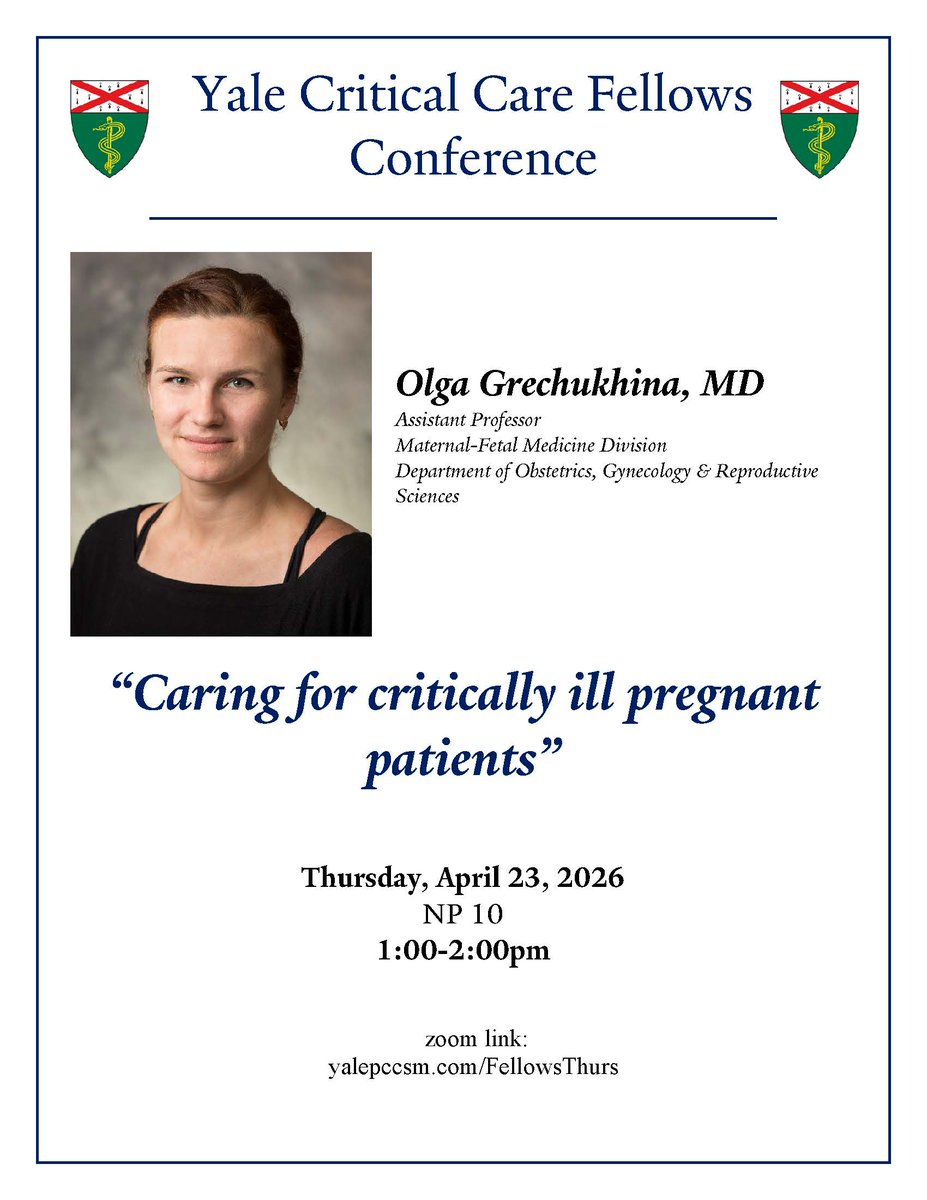 Yale PCCSM tweet media