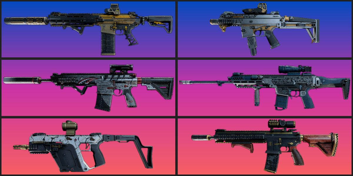 Battlefield_inf's tweet image. 🚨 Nuevas skins de armas y camuflajes de la Temporada 3 🚨

#Battlefield6

Fuente: @just4leaks2