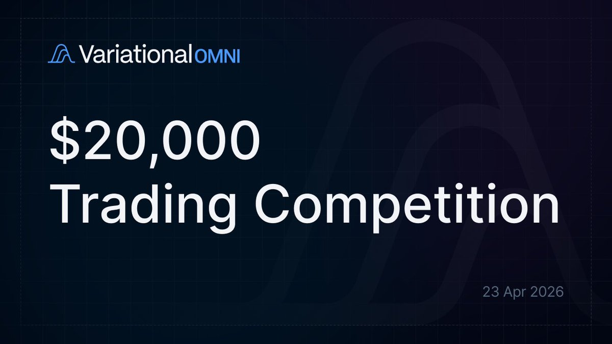 Trading Competition 2.0 @variational_io just launched a new trading ...