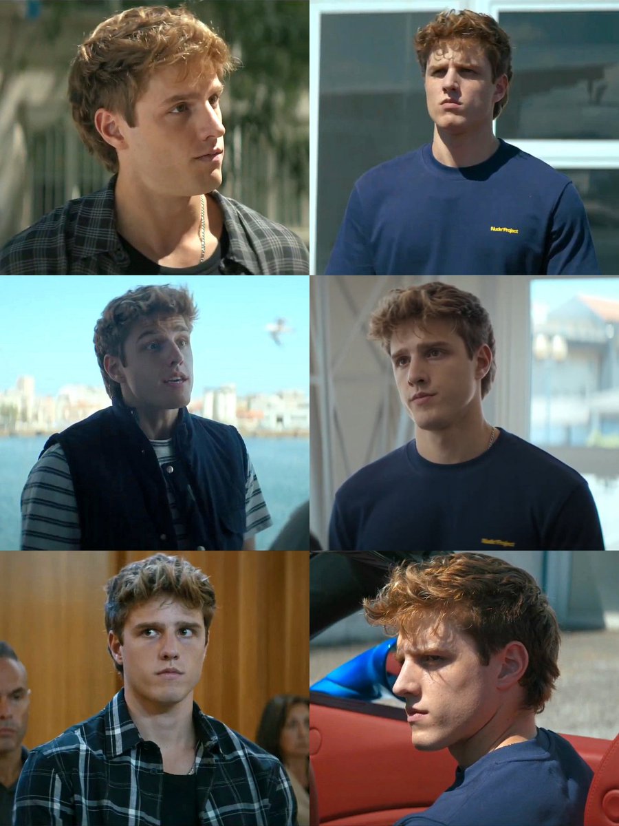 Nuno Gallego como Marco na segunda temporada de 'Clanes' na Netflix